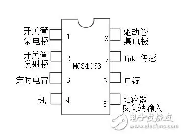 mc34063引脚图及功能
