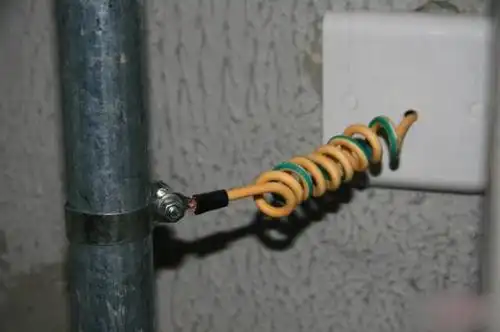 看看你家的热水器连接了等电位没吧