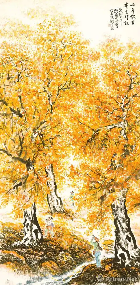 千年银杏,青春印记