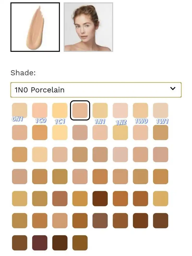 雅诗兰黛dw最白粉底0n1 vs 瓷白1n0及选色号 一直用1n0色号已经空瓶三