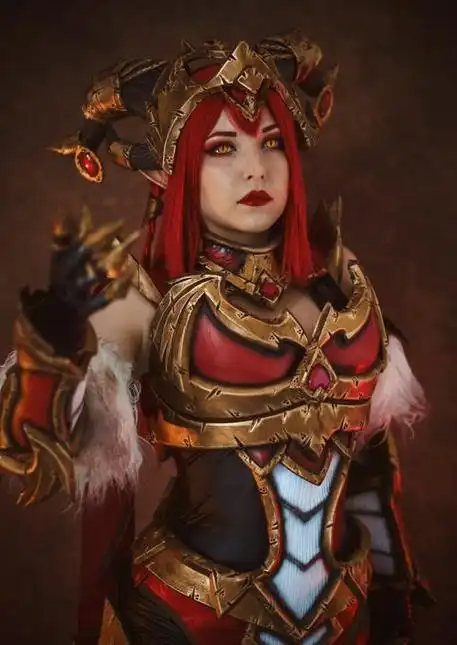 游戏趣图#cos合集:奥蕾莉亚·风行者,阿莱克丝塔萨,吉安娜(x