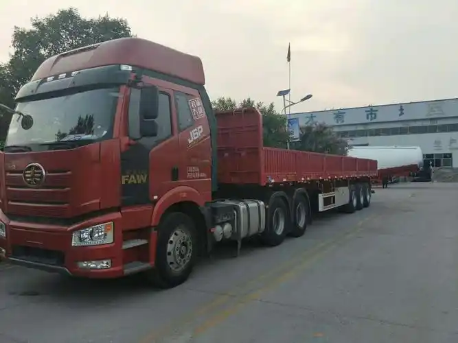 巫山13米低平板半挂车规格