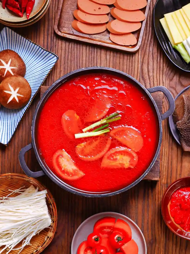 番茄火锅不辣不油不长胖,拯救夏日没胃口.