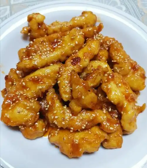 【糖醋里脊(鸡胸版)的做法步骤图】北冥有鲲7_下厨房