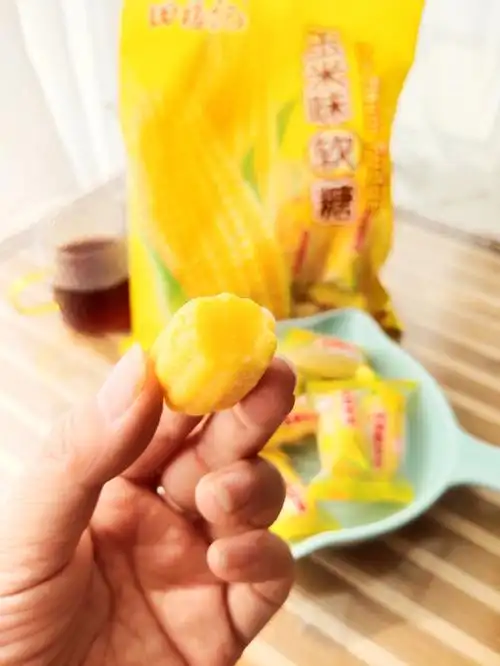 玉米软糖玉米的醇香玉米的形状qq弹弹而且不粘牙童年的回忆#好物分享