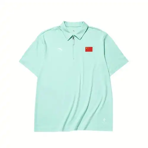 安踏冬奥国旗款新款polo衫