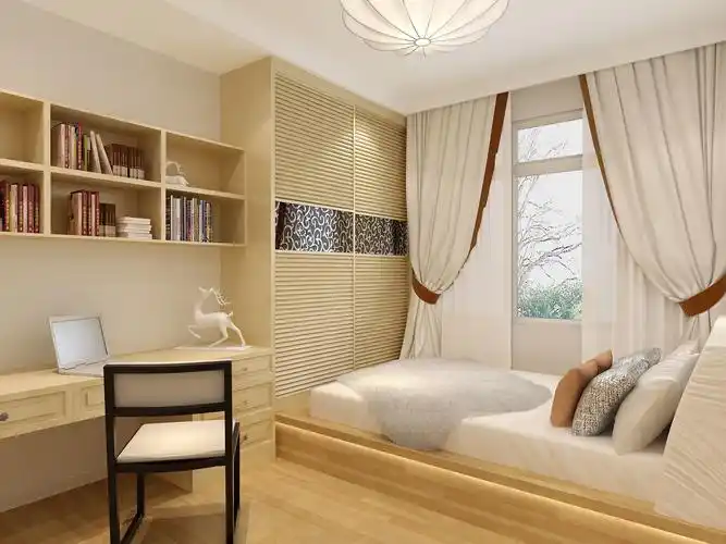 卧室韩式地台公寓装修