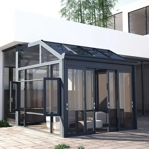 海螺断桥铝隔音门窗封阳台落地窗阳光房铝合金门窗推拉平开窗