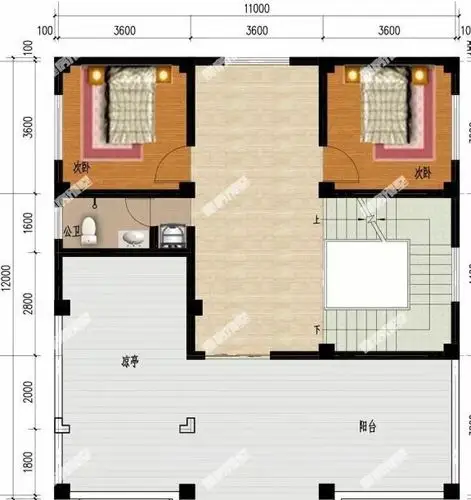 7栋面宽11米的农村别墅,建一栋好房子,可传给数代人