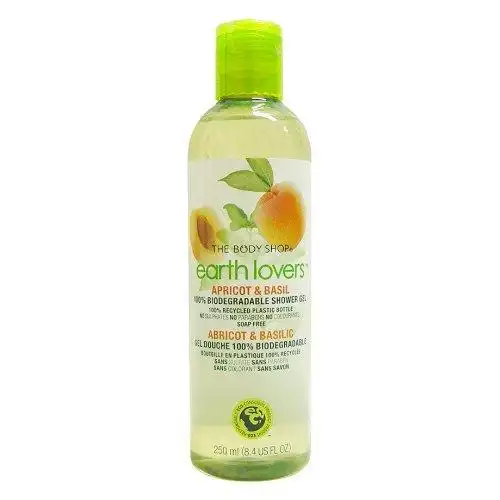 the body shop 美体小铺无负担身体沐浴露-杏桃及罗勒(85270) 250ml
