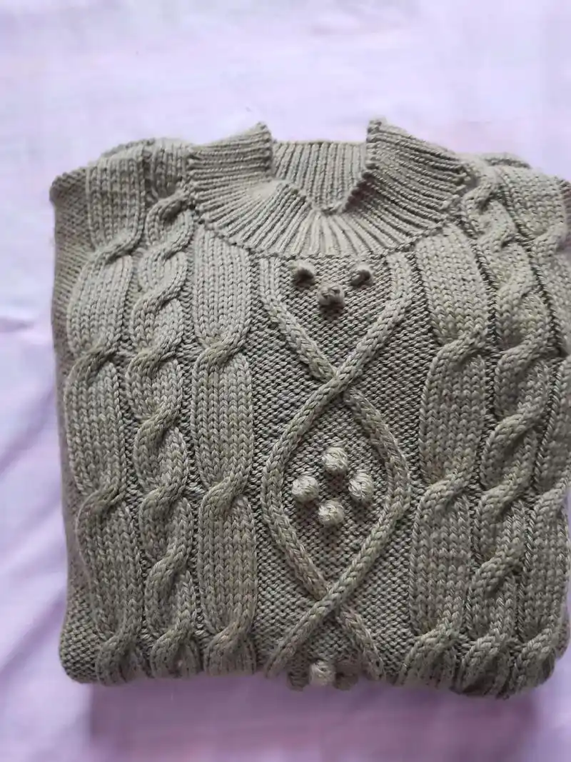 手工毛线编织 #玩毛线 #我们一起织毛衣 #谁会在降温的日 - 抖音