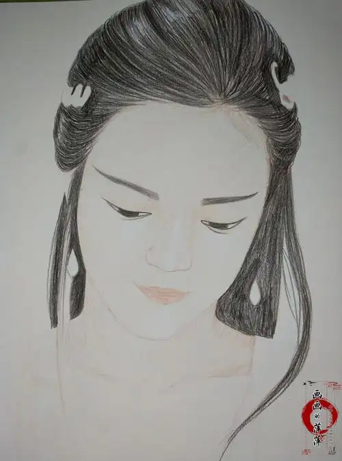 香蜜沉沉烬如霜 穗禾公主彩铅