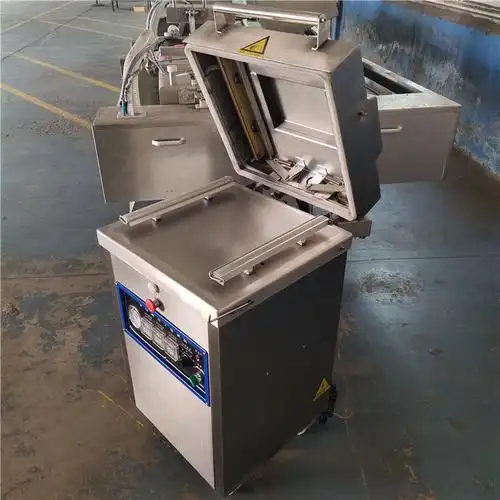 熟食海鲜小型家用真空包装机400单室真空包装机个体小型包装机