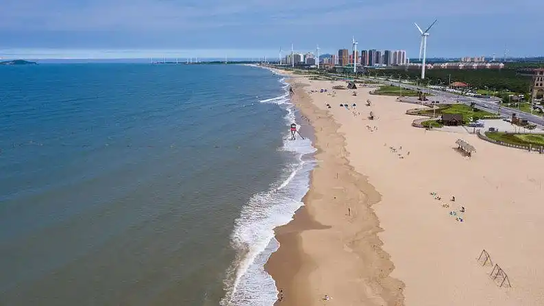 山东荣成那香海海水浴场_高清图片_全景视觉