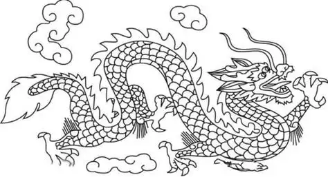 简笔画龙龙的图片 龙的简笔画中国龙的简笔画儿童简笔画龙的画法龙简