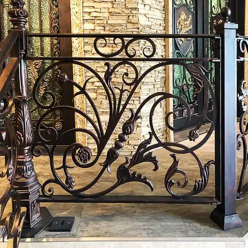 手工锻打铁艺栏杆