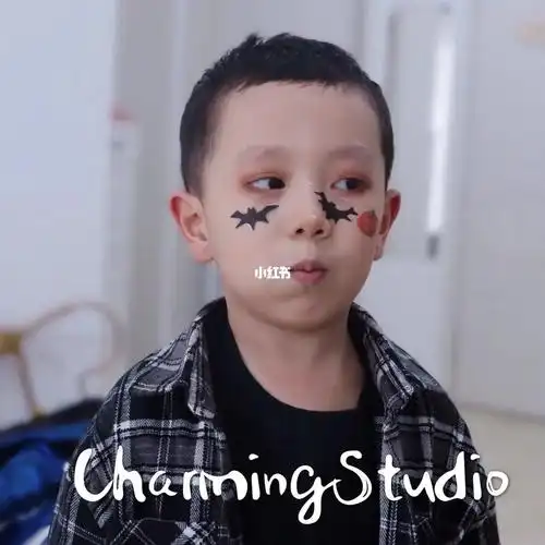 万圣节男童妆儿童妆