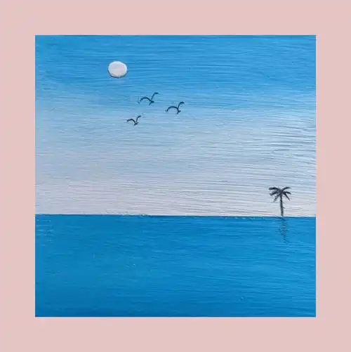 油画棒临摹#油画棒  #油画棒入门  #油画棒风景画  #油画棒教程