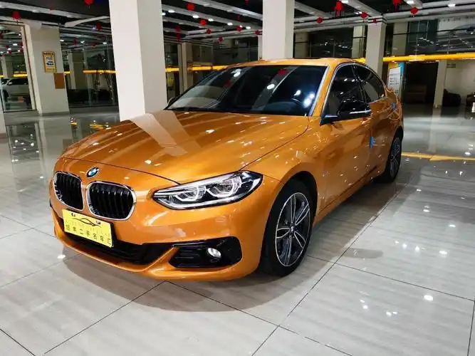 河源2017年6月宝马宝马1系2017款118i运动型橙色手自一体