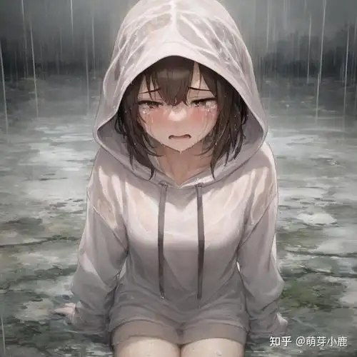 雨中哭泣,悲伤系列女孩头像壁纸😢💔 - 知乎