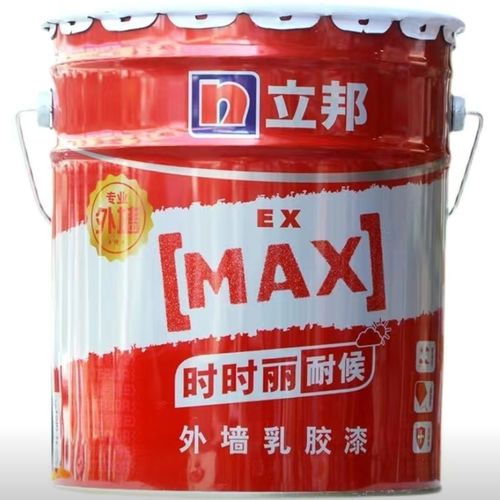 立邦外墙时时丽耐候耐晒墙面环保乳胶漆专业涂料防水室外乳胶漆