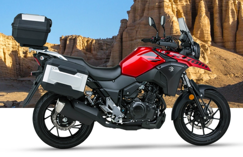 豪爵铃木dl250-a abs标准版 国四 三箱拉力版摩托车