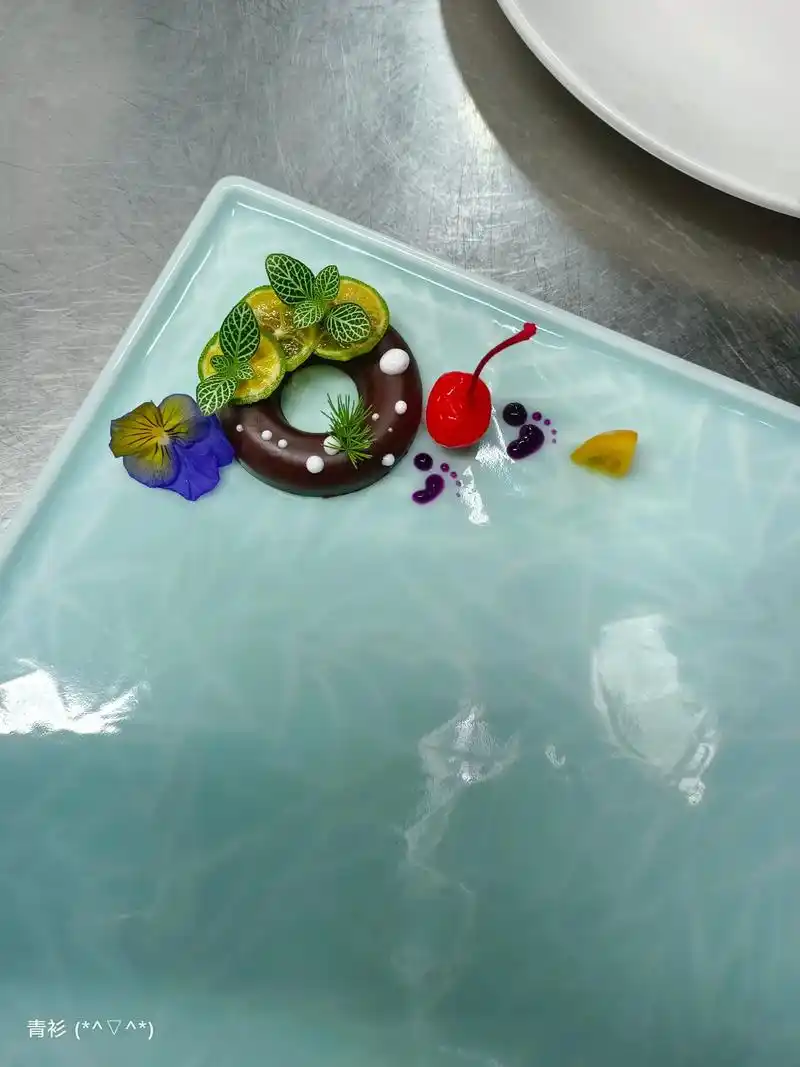 摆盘技巧 #创意盘饰 #摆盘教程 #摆盘 #果酱画 @抖音 - 抖音