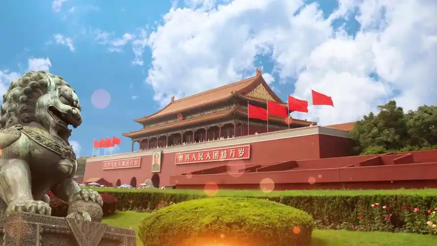 我爱你中国纯音乐朗诵通用舞台led背景