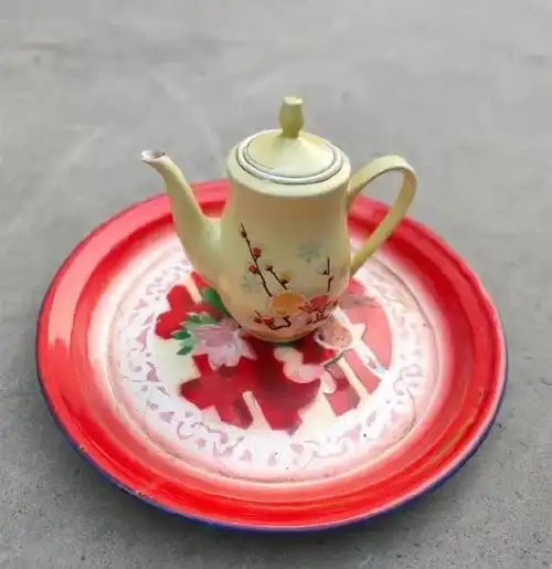 复古古风喜字保温怀旧7080年代物件缝纫机电视机摆设摆件