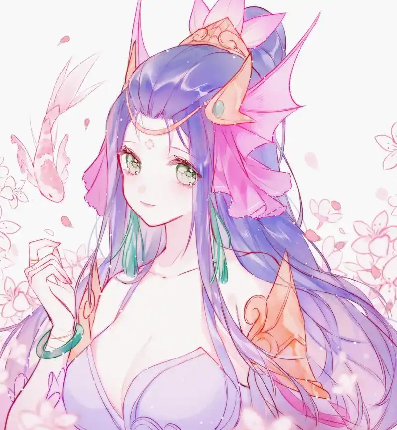 画师:misononeko #英雄联盟# #娜美