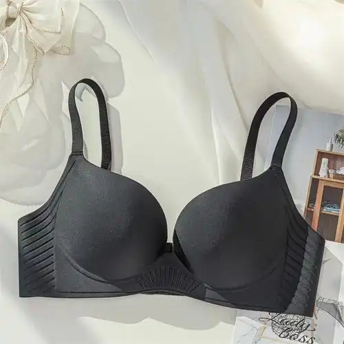 小胸无痕内衣软支撑无钢圈3d立体上托聚拢防下垂舒适透气文胸罩女