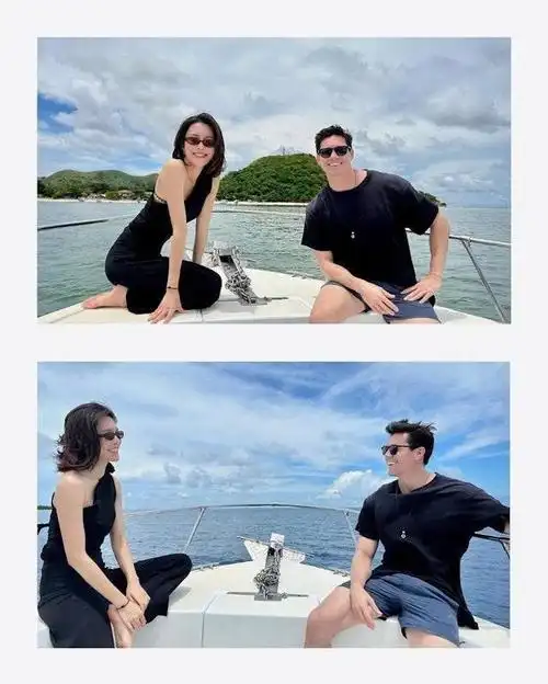 张曦雯与混血男友街头拍拖被捕获 有讲有笑全程拖到实