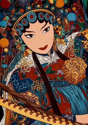 京剧- yihyih - 原创作品 - 视觉中国(shijueme)