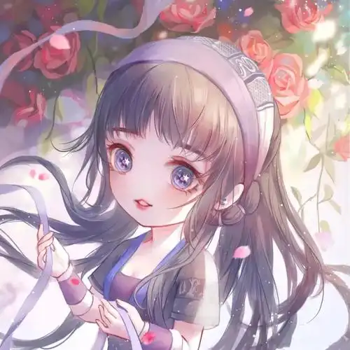 古风可爱俏皮头像 橙池未蓝crystal