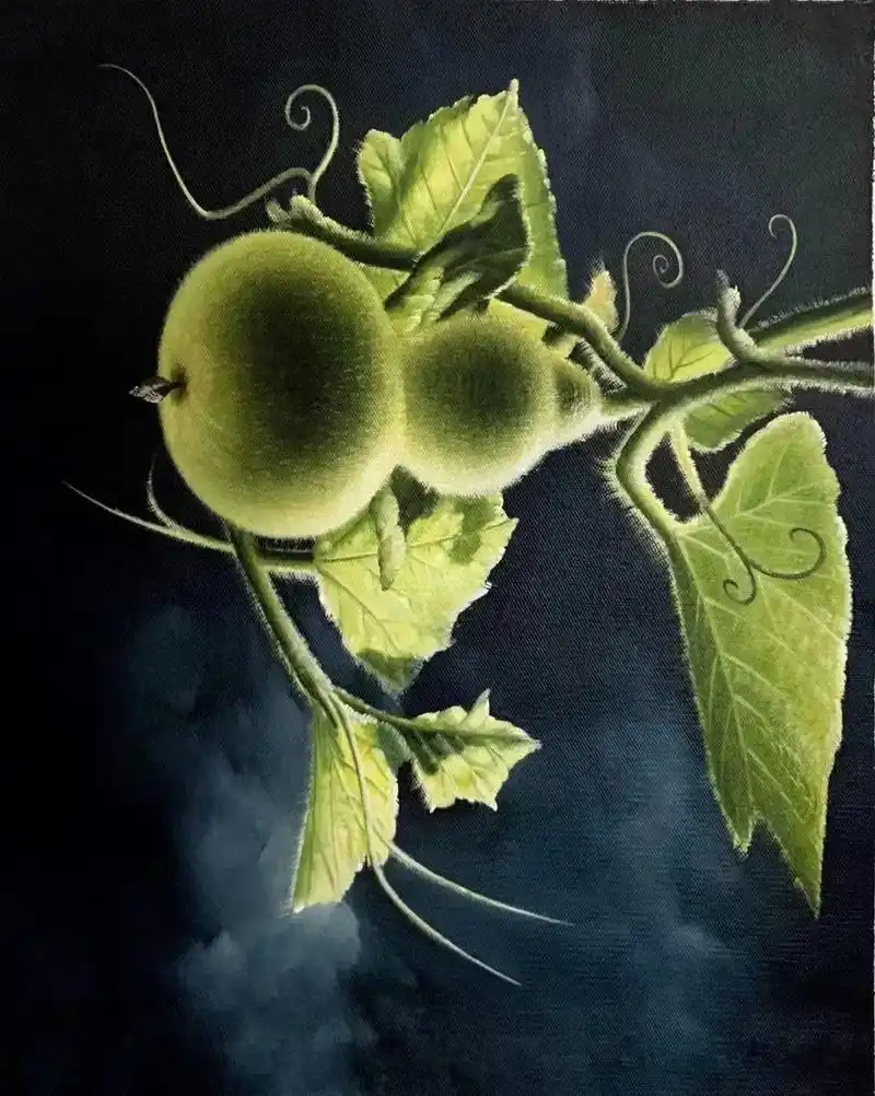 耳金华 #油画作品#葫芦  请欣赏#北京  - 抖音