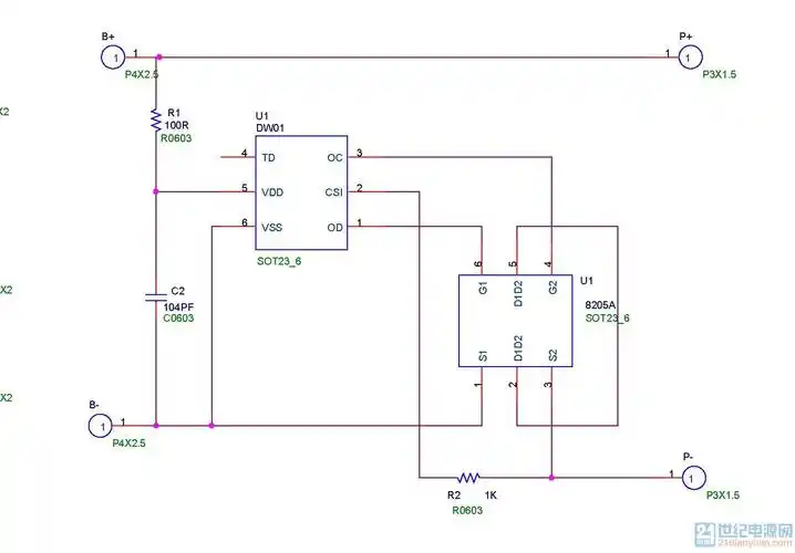 dw01 8205上电池不启动-综合电源技术-世纪电源网社区