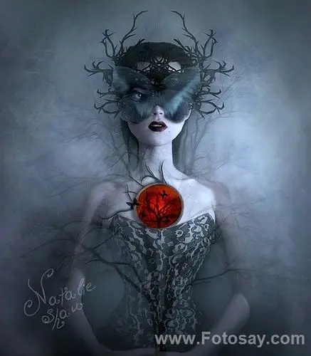 死亡艺术家natalie shau插画作品