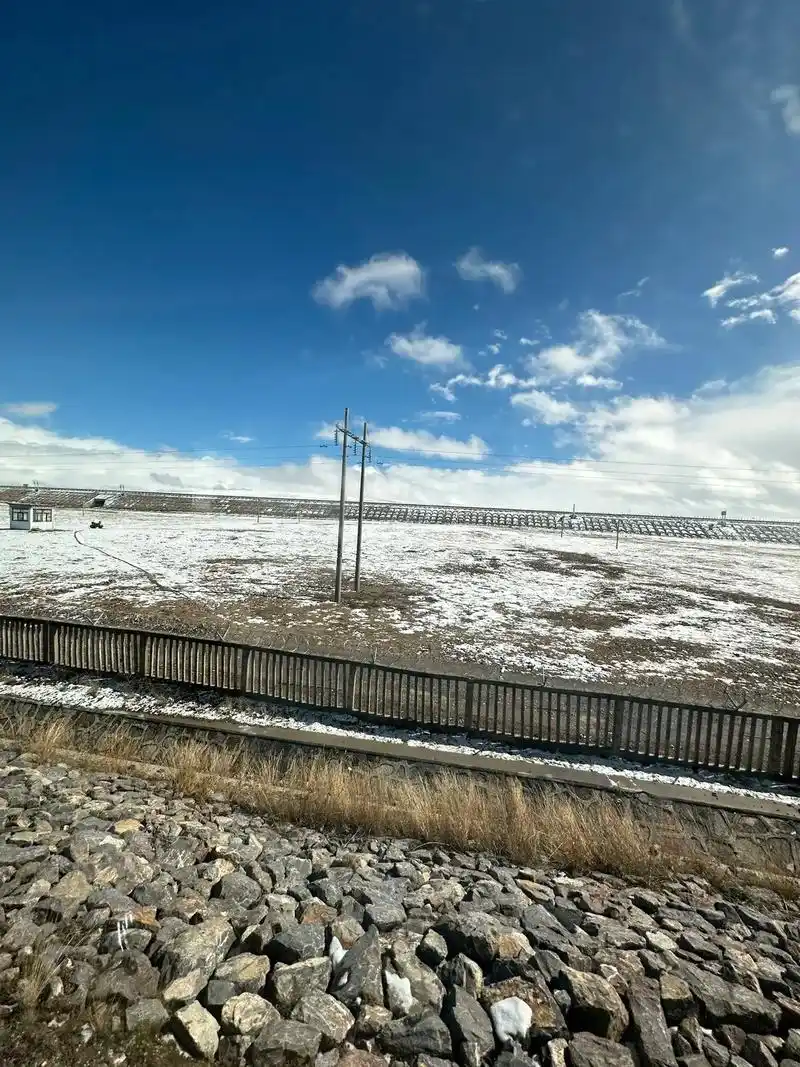 青藏铁路沿途美景图 #坐着火车去拉萨 #西藏拉萨风景 # - 抖音