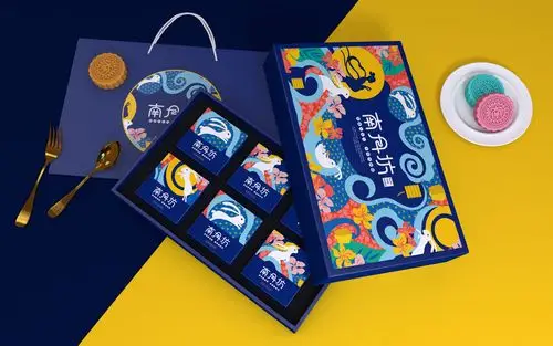 《南月坊》中秋月饼礼盒包装设计