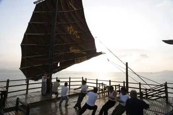 舟山渔民号子市级传承基地岱山高亭一村