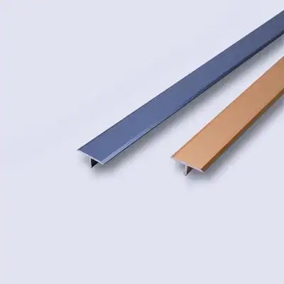 铝合金t型条8mm 10mm 12mm装饰条压边条 瓷砖收边条 地板t型压条