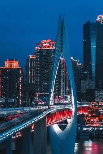 勒就是重庆拍于千厮门大桥