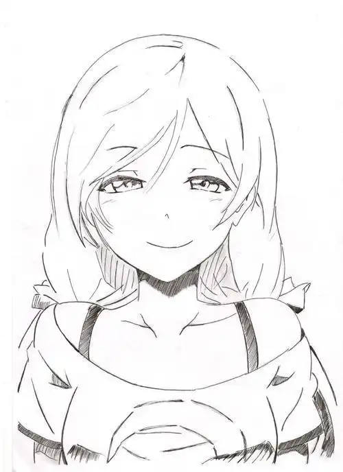 简笔画画初中动漫