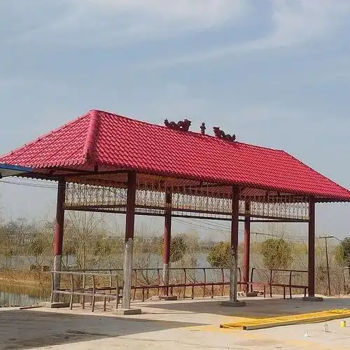 现在流行的树脂瓦就是塑料瓦板吗?防火怎么样能烧燃吗?