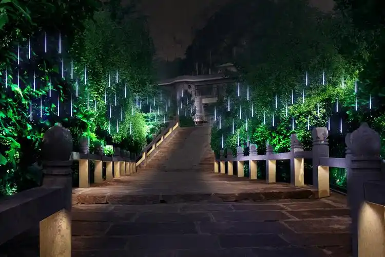 公园景观亮化工程案例效果图5