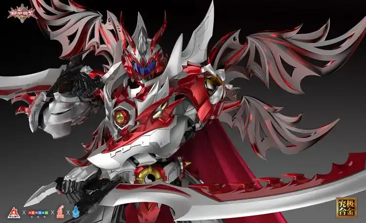 铠甲勇士 炎龙侠 究极合金版 奥飞娱乐响指动漫snap heatboys可动