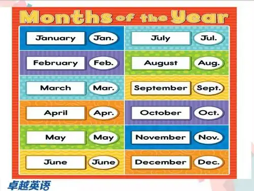 一年12个月份一周有七天一起用英文数一遍单词达人计划第17期