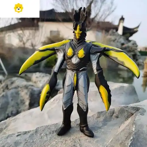 真智力e大小号海帕杰顿芝顿死镰究极带翅膀玩具模型海帕杰顿22cm动漫