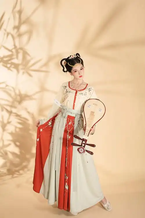 仙遥套装破裙六米三件笙歌襦裙齐腰半臂唐制袒汉服