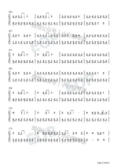 「琴谱|阳光宅男」-周杰伦-经典青春回忆(含简谱)